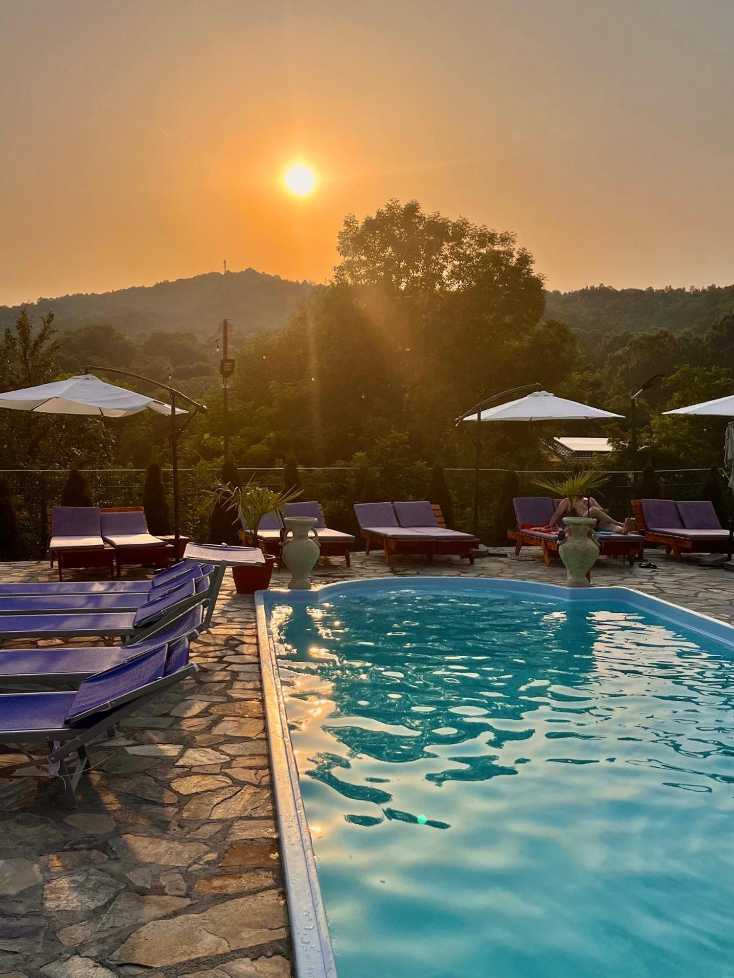 Pensiunea Portas Resort สเลอนิค ภายนอก รูปภาพ